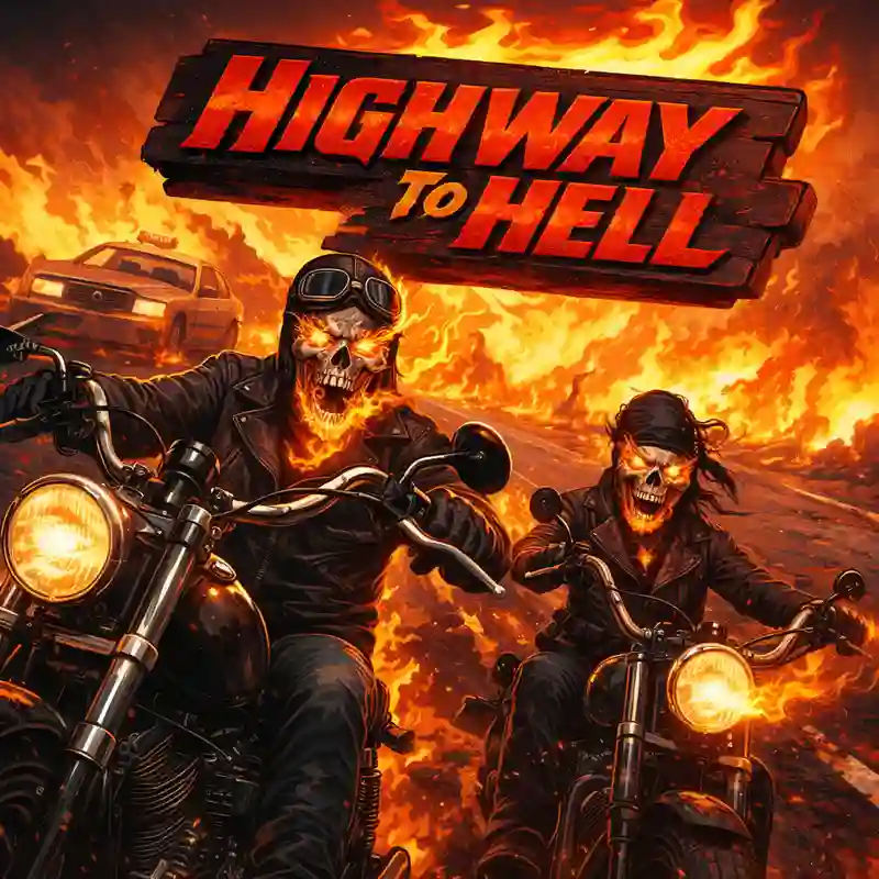Highway to Hell slot game interface